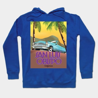 San Luis Obispo California Travel poster Hoodie